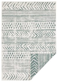 Zielono-kremowy dywan odpowiedni na zewnątrz NORTHRUGS Biri, 120x170 cm