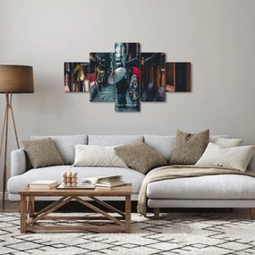 Obraz - Spacer po Tokio (125x70 cm)
