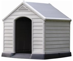 Szara buda dla psów 95x99 cm – Curver