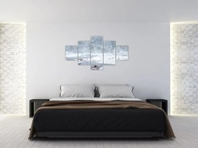 Obraz łabędzi (125x70 cm)