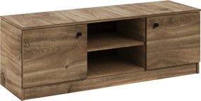 Szafka RTV stojąca NESTOS 120 cm do Salonu pod Telewizor - Brązowy