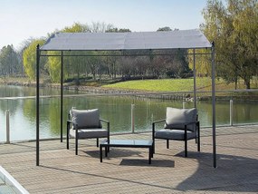 Pergola metalowa - 3 x 2,5 m - Szary