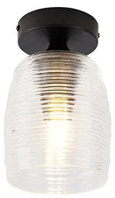 Lampa sufitowa w stylu art deco czarna - Michi ArtDeco Oswietlenie wewnetrzne