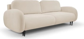 Sofa SOFT z funkcja spania i pojemnikiem BEŻOWY RUN AGAIN 06