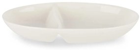 Talerz na przekąski porcelanowy OVAL, 12 x 20 x 3 cm