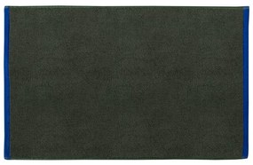 Ciemnozielono-niebieski dywanik łazienkowy z bio bawełny 50x80 cm Soft – Mette Ditmer Denmark