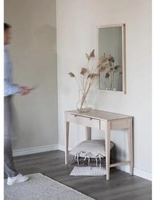 Jasna konsola z drewna dębowego Rowico Fulla