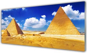 Szkło do Kuchni na Ścianę Piramidy Na Pustyni Giza