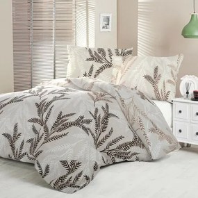 Kvalitex Pościel satynowa Luxury Collection Oksiabeżowa, 140 x 220 cm, 70 x 90 cm, 140 x 220 cm, 70 x 90 cm