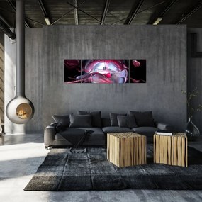 Obraz - Abstrakcja, kosmiczne robaki (170x50 cm)