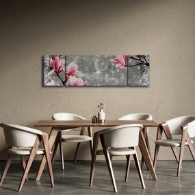 Obraz z kwiatami (170x50 cm)