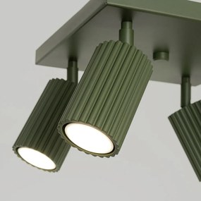 Zielona lampa sufitowa 25x25 cm Gleam – Nice Lamps