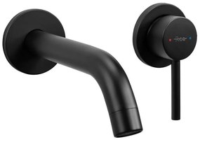 REA-B5332 - Bateria umywalkowa do instalacji podtynkowej OWEN czarna