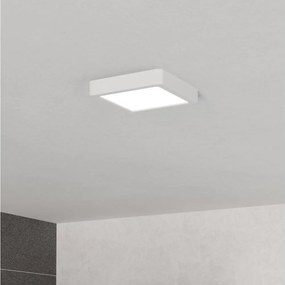 Eglo 901335 - Plafon łazienkowy LED FUEVA 7W/230V 15x15 cm IP44 biały