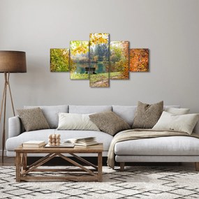 Obraz stawu (125x70 cm)