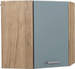 Szafka wisząca narożna niebiesko-szary 57x34.1x60 r-line