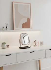 Lusterko Do Makijażu PREMIUM METALOWE Kosmetyczne PODŚWIETLANE LED | VOLAN