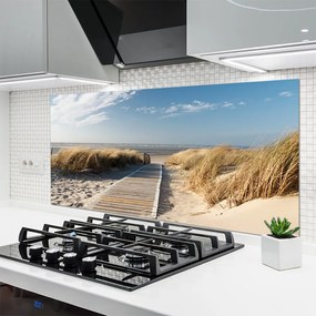 Panel nad blat kuchenny Ścieżka Prowadząca Na Plażę