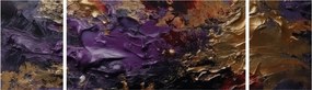 Obraz - Teksturowana abstrakcja (170x50 cm)