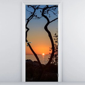 Fototapeta na drzwi - Zachód Słońca (95x205cm)