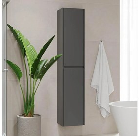 Szafka łazienkowa TRONDHEIM 174 cm antracyt