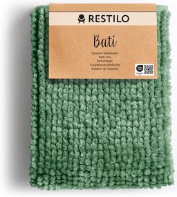 Zielony dywanik łazienkowy 50x70 cm Bati – Restilo