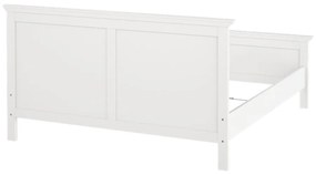 Białe łóżko dwuosobowe 180x200 cm Paris – Tvilum