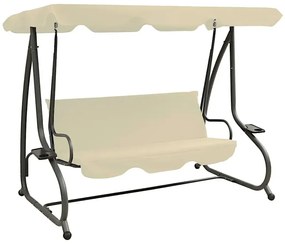Huśtawka ogrodowa z baldachimem - Isamin 3X