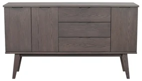 Brązowa niska komoda w dekorze dębu 150x85 cm Filippa – Rowico