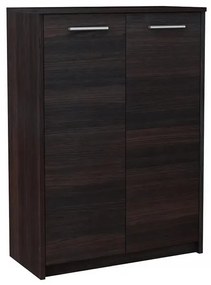 Komoda z półkami na dokumenty do biura wenge K5-W02