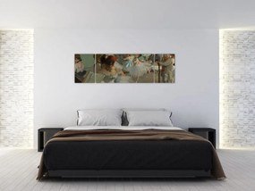 Obraz - Edgar Degas, The Dance Class, reprodukcje (170x50 cm)