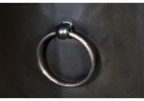 Czarna metalowa szafka na wino liczba butelek 9, 60x85 cm Luni – Interia Home &amp; Living