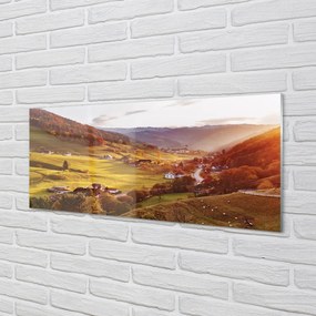 Panel Szklany Dolina w Objęciach Lasu