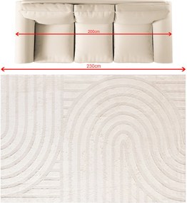 Dywan Belaro cream 160x230 cm