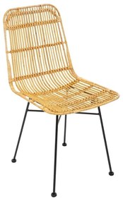 Krzesło do jadalni KUBU, rattan, 88 cm