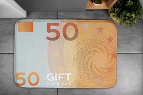 Dywanik łazienkowy antypoślizgowy Dywanik łazienkowy antypoślizgowy Euro Pieniądze