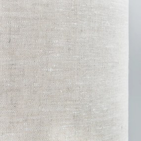 Lampa wisząca czarna z kloszem 35 cm jasnoszary regulowany - Blitz