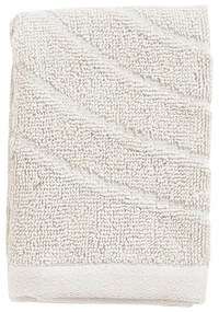 Jasnoszary bawełniany ręcznik frotte 30x30 cm Time – Zone