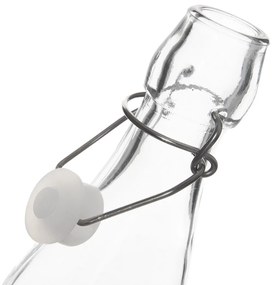 Butelka Orion z zamknięciem klipsowym Flakeczerwona, 0,52 l, 520 ml