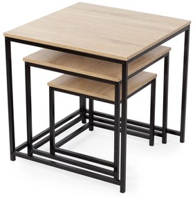 Stoliki zestaw 3 szt. 50x50 cm – Compactor