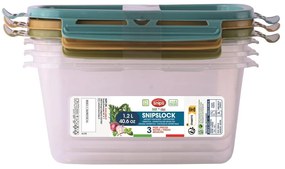 Pojemniki na żywność 3 szt. Snipslock – Snips