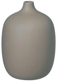 Szary wazon Blomus Ceola, wys. 18,5 cm