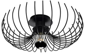 Czarna lampa wisząca ø 38 cm Opilio – Squid Lighting