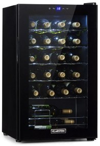 Klarstein Shiraz 43cm 24 Butelki Winiarka Wolnostojąca Czarny