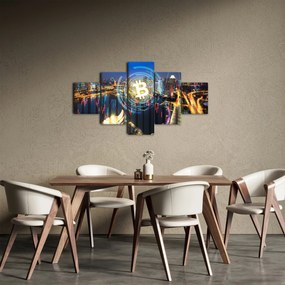 Obraz - Miasto Inwestycji (125x70 cm)