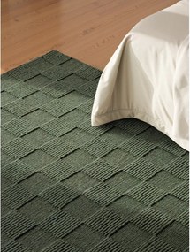 Ciemnozielony wełniany dywan tkany ręcznie 200x300 cm Scala – Villeroy&amp;Boch