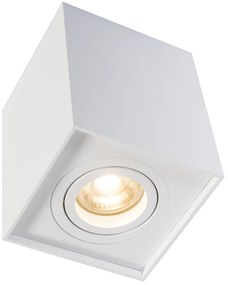 Reflektor biały regulowany - Quadro 1 Up Nowoczesny Oswietlenie wewnetrzne