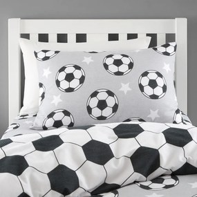 Flanelowa pościel dziecięca do łóżeczka 120x150 cm Football Stars – Catherine Lansfield