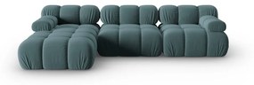 Morska aksamitna sofa 285 cm Bellis – Micadoni Home