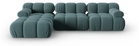 Morska aksamitna sofa 285 cm Bellis – Micadoni Home